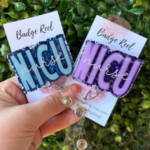 NICU badge reel, NICU nurse badge reel, nurse badge reel, gifts for nurse, L&D nurse