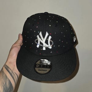 Custom New Era Snapback – Embellished with  Swarovski Crystal Rhinestones