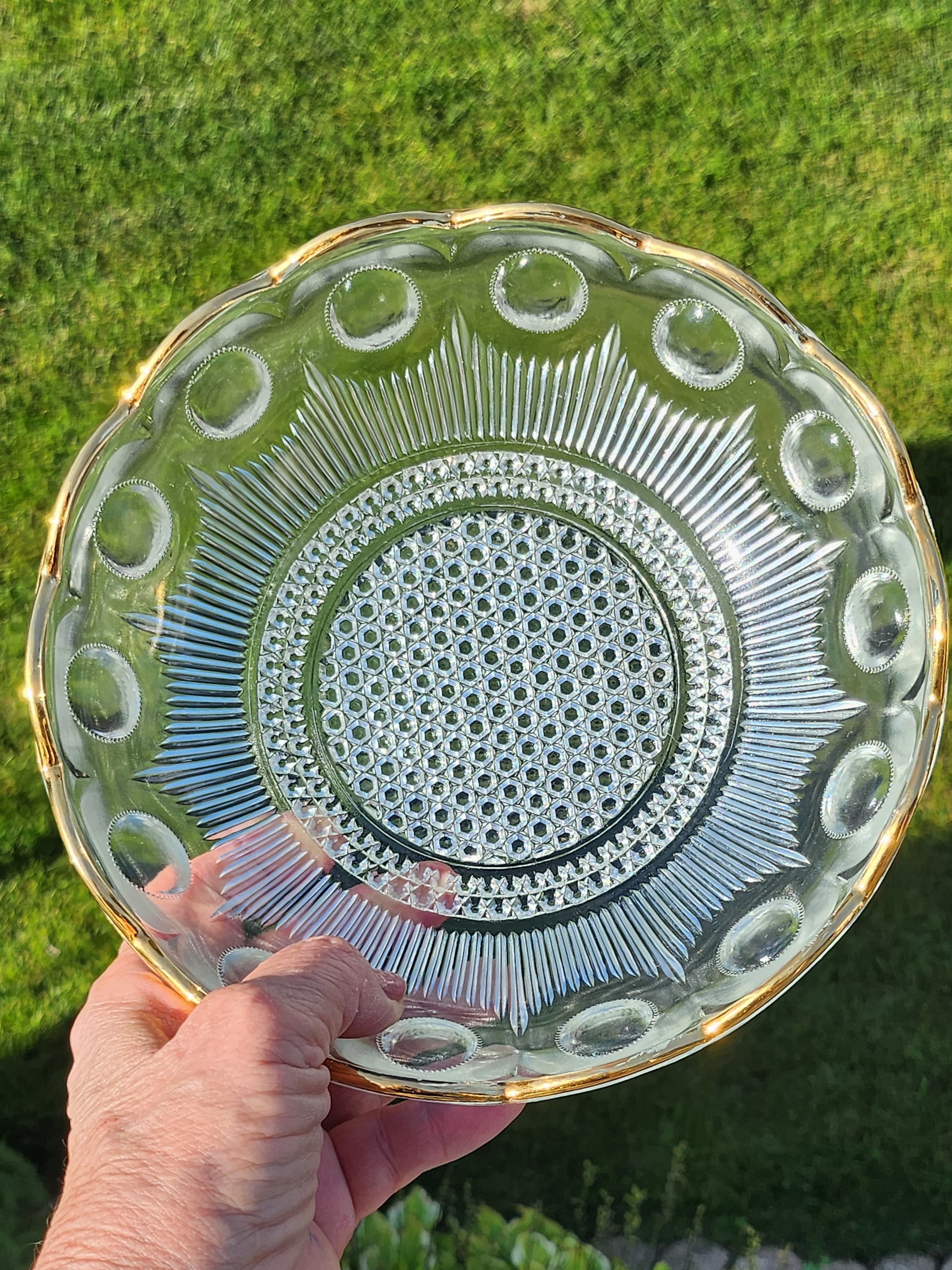 Set of 5 Vintage Bartlett and Collins St Genevieve Manhattan Pattern ...
