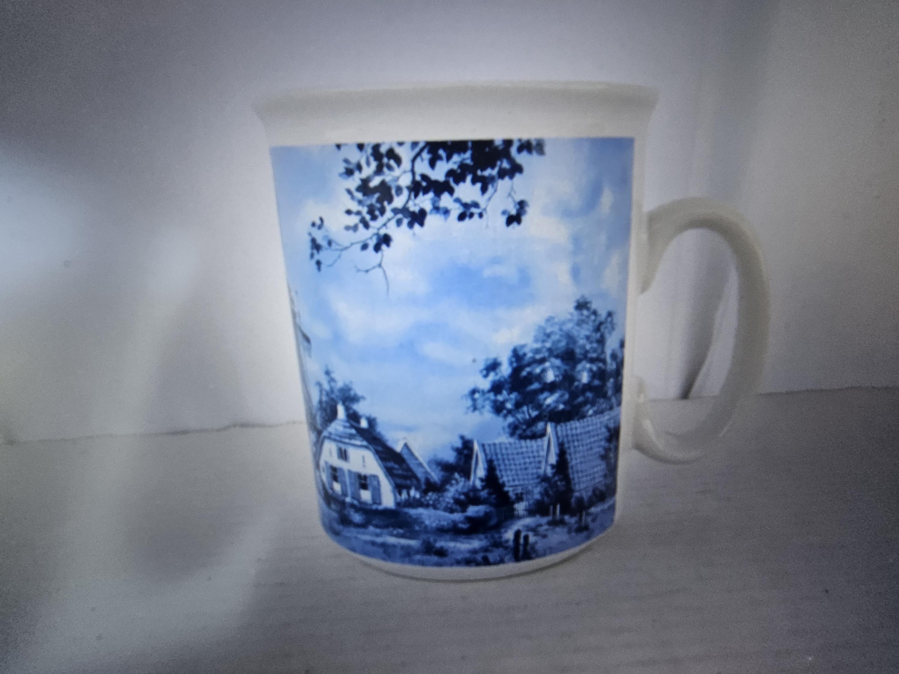 1984 Ter Steege Bv Delft Blauw Hand Decorated In Holland