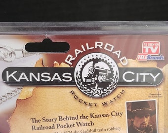 Kansas city railroad pocket watch hotsell
