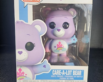 Funko Pop! Animation: Care Bears 40th Anniversary Care A Lot Bear. #1205