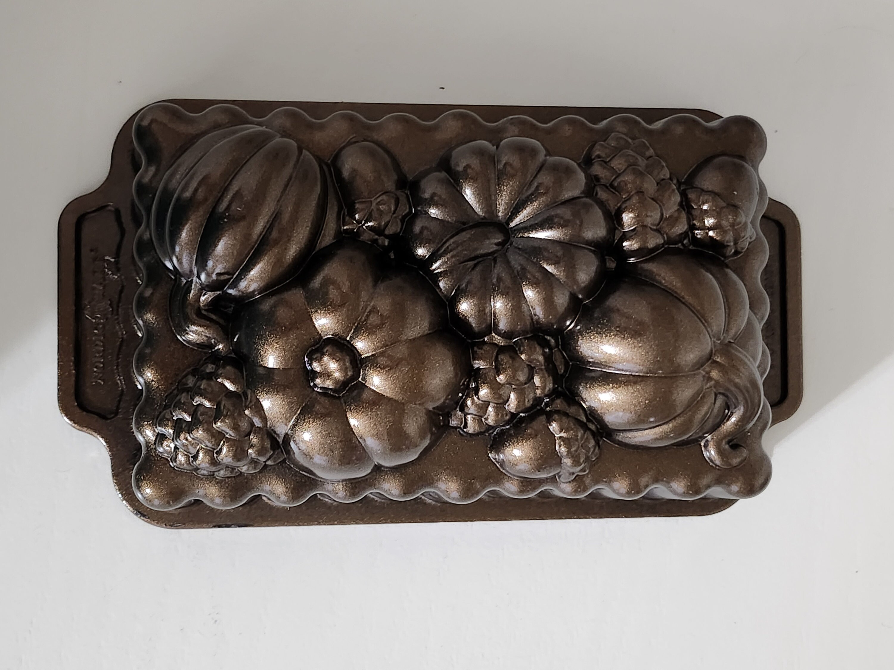 Nordic Ware Harvest Bounty Loaf Pan Fall /thanksgiving 6 Cup Etsy