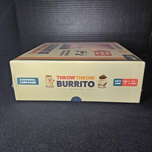 New Sealed Throw Throw Burrito By Exploring Kittens A Dodge ball Party Card Game image 8