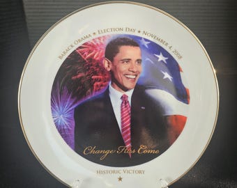 Barack Obama Commemorative 8-inch 