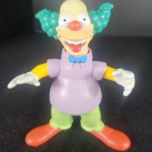 The Simpsons Wave Action Figure Krusty The Clown Five Inches Tall