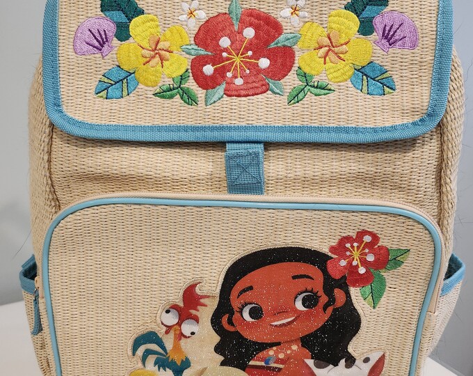 Disney Store Moana Backpack Large Etsy