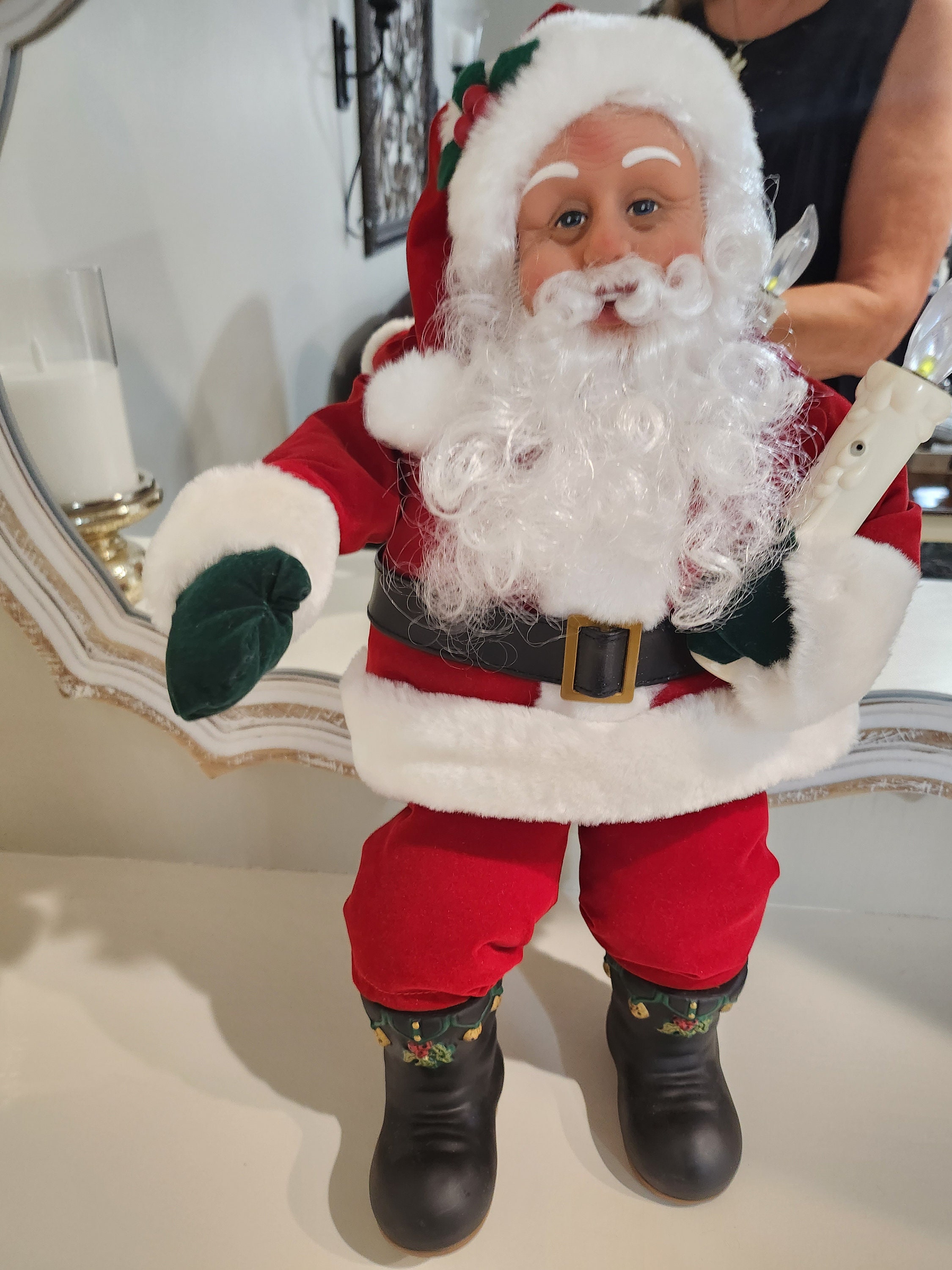 Vintage Holiday Creations Talk to Santa New Old Stock Tested 1999