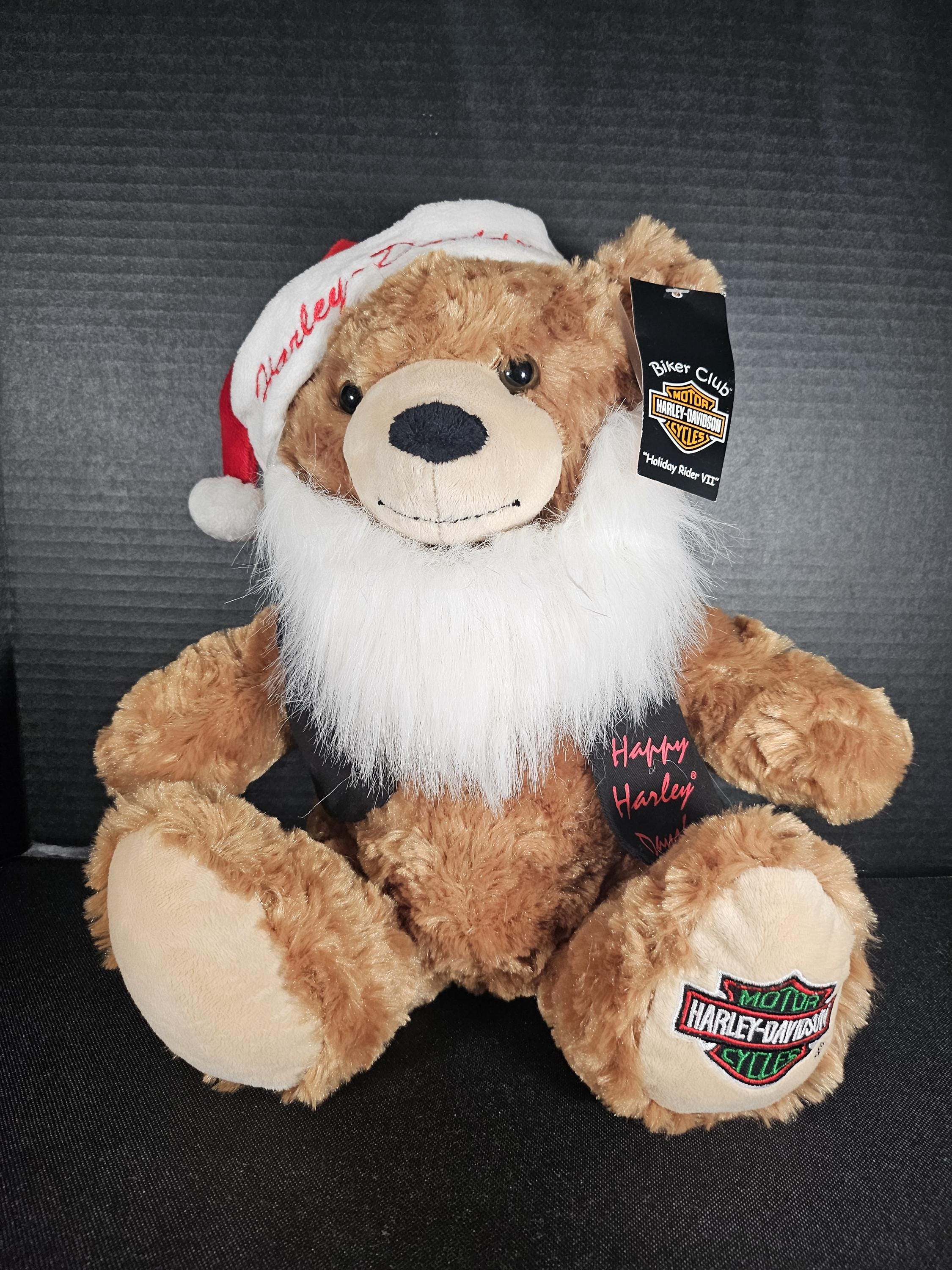 Harley Teddy Bear - Etsy