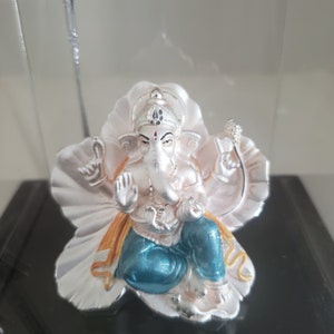 Sterling Silver 999 Purity Ganesha Doll