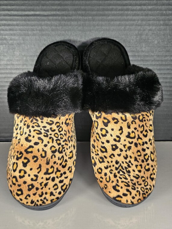 Totes Toasties Women's Memory Foam Cheetah Print … - image 7