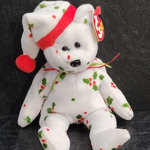 Rare Find Vintage 1998 Ty Beanie Holiday Teddy Bear