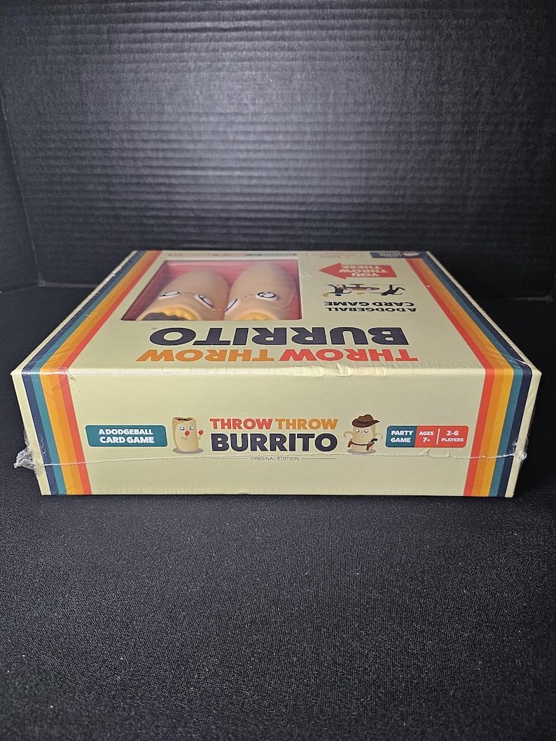 New Sealed Throw Throw Burrito By Exploring Kittens A Dodge ball Party Card Game image 5