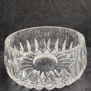 Althea Cut by Gorham Crystal Round Bowl Lennox
