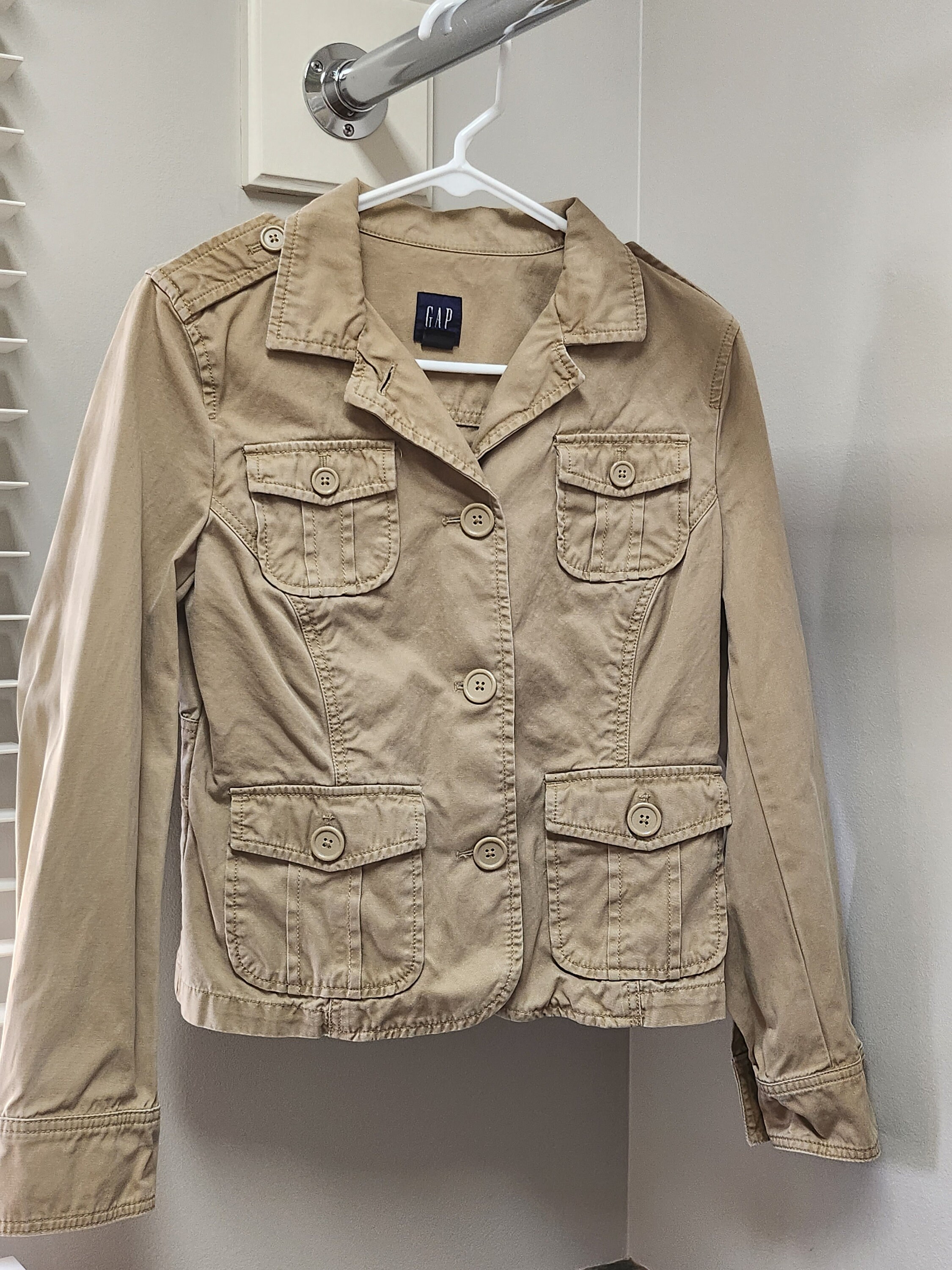 Vintage Khaki Jacket - Etsy