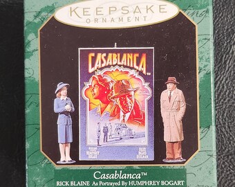 Hallmark 1997 Miniature 3 Piece Casablanca Ornaments Set of 3