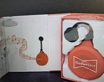 Budweiser Hanging Shower Speaker HD Quality Sound Splash Proof Rechargeable