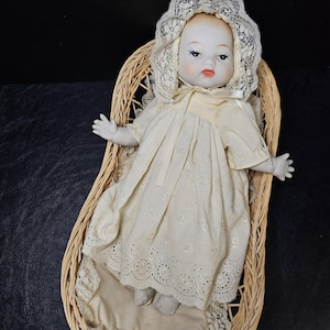 Schmid Musical Porcelain Doll - Etsy