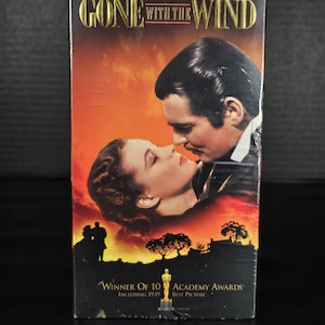 Gone With The Wind VHS Tapes, 1998 MGM Factory Sealed Double Cassette Remastered
