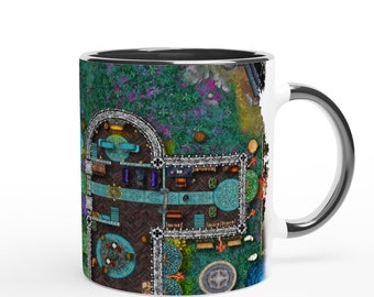 Fantasy Spring Landscape Ceramic Mug, Coffee Mug, Dishwasher Safe