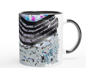 Fantasy Winter Mountain Ceramic Mug, Coffee Mug, Dishwasher Safe