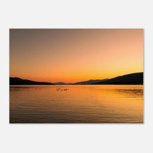Print Adirondack Mountains golden Sonnenaufgang Foto