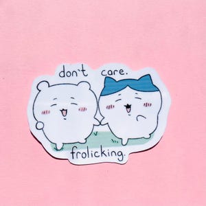 Chiikawa Frolicking Sticker