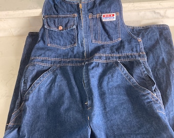 Vintage Big B Brotherhood denim overalls/ Made in Canada/