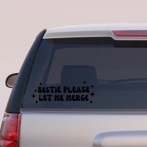 Bestie Please Let Me Merge PNG SVG | Decal | Cute Funny | Digital Download