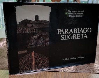 Rare Vintage Italian Photography Book: "Parabagio's Secrets" - 1987