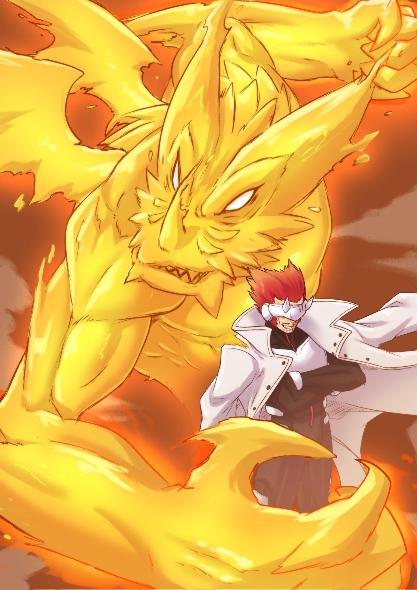 Digimon Token | Hinukamuy | Jesmon, Gankoomon , Sistermon | Royal