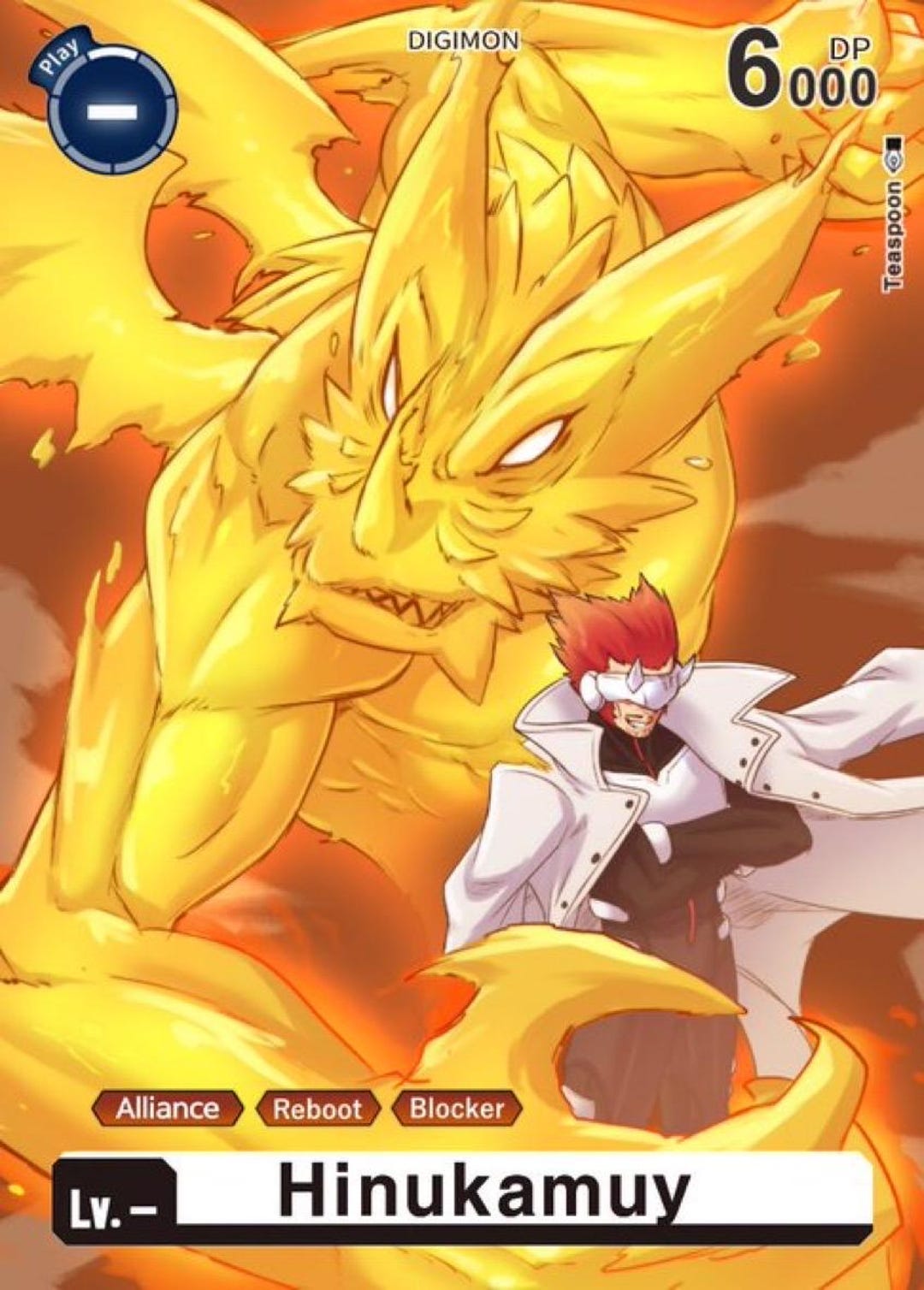 Digimon Token | Hinukamuy | Jesmon, Gankoomon , Sistermon | Royal