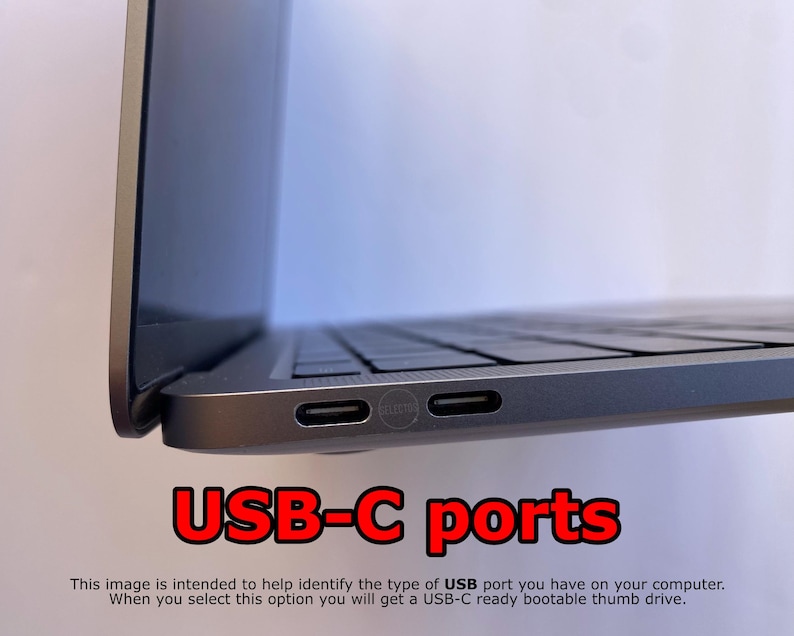 Linux Mint 22.3 Bootable USB - Cinnamon Edition USB-C thumb drive.
