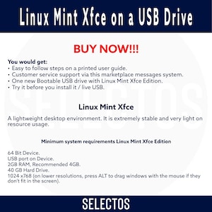 Linux Mint 22.3 Bootable USB - Xfce Edition image 2