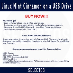 Linux Mint 22.3 Bootable USB - Cinnamon Edition image 2