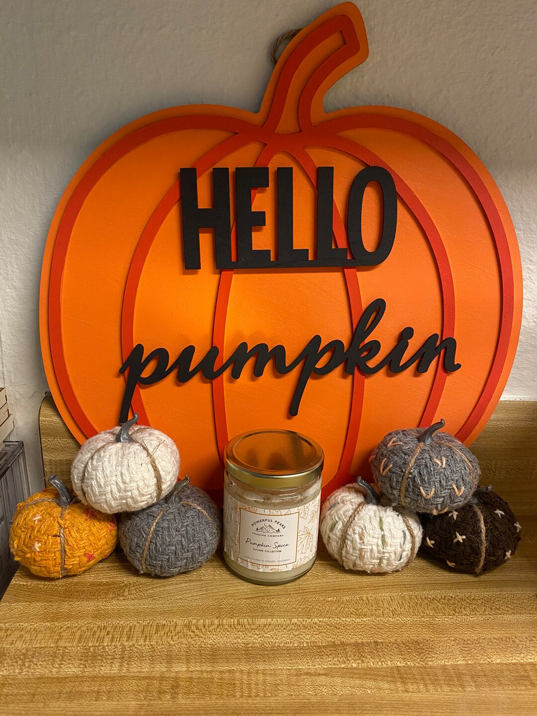 Reversible Fall Sign Etsy