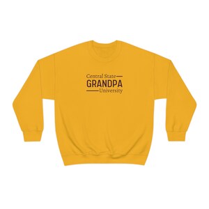 CENTRAL STATE Grandpa Sweatshirt CSU University Crewneck Marauders Wilberforce