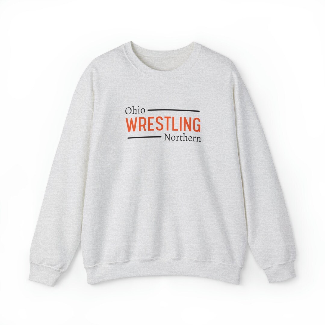 OHIO NORTHERN Wrestling Sweatshirt University Polar Bears Students Fans ...