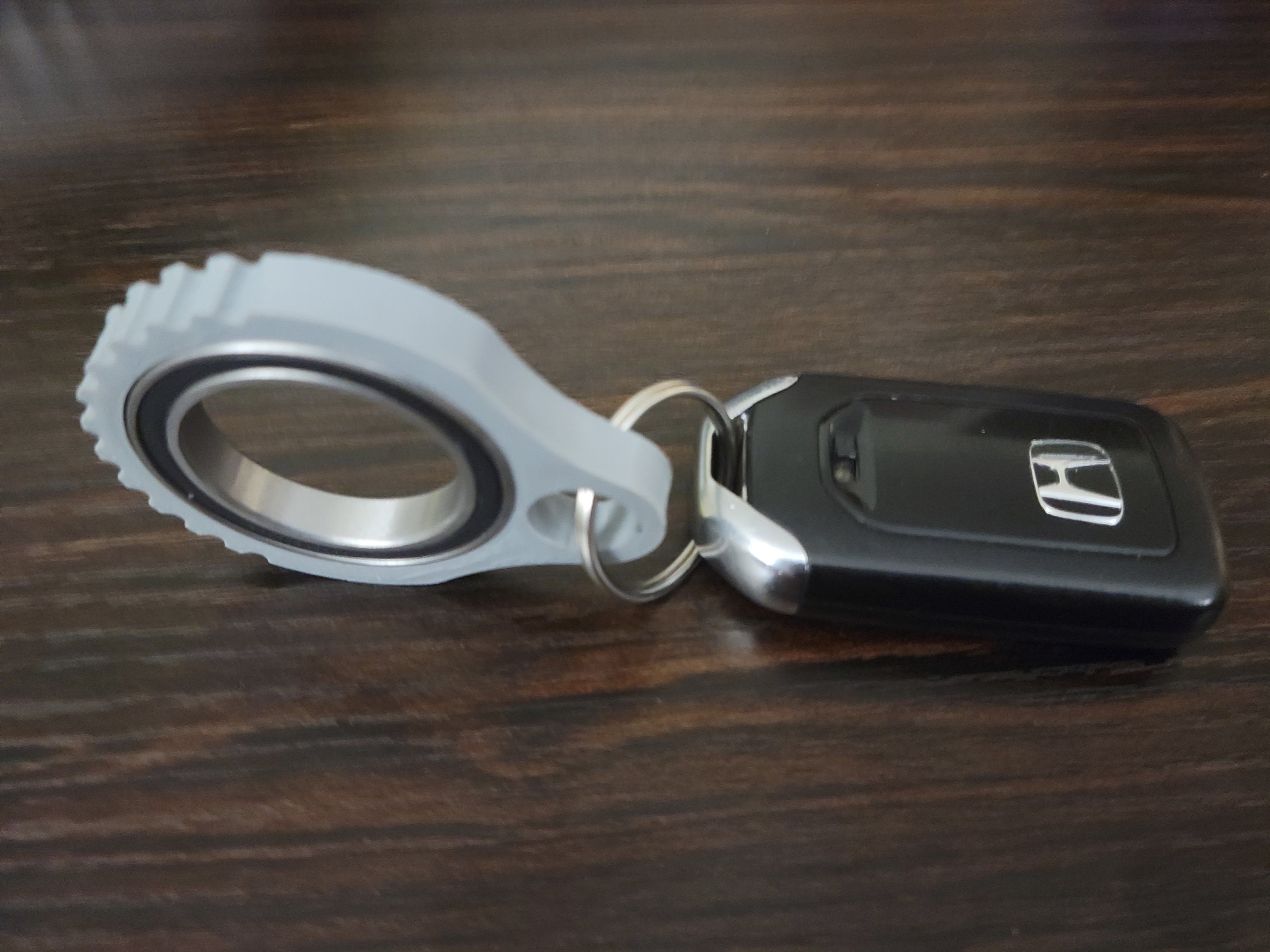 Key Fidget Spinner Keychain Spinner Fidget Keys 3D Printed Keychain Gift for Him Etsy