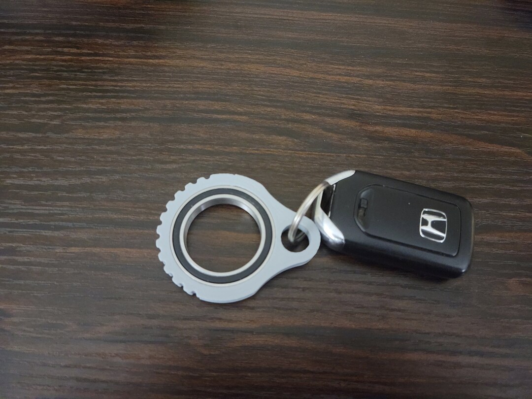 Key Fidget Spinner Keychain Spinner Fidget Keys 3D Printed Keychain Gift for Him Etsy