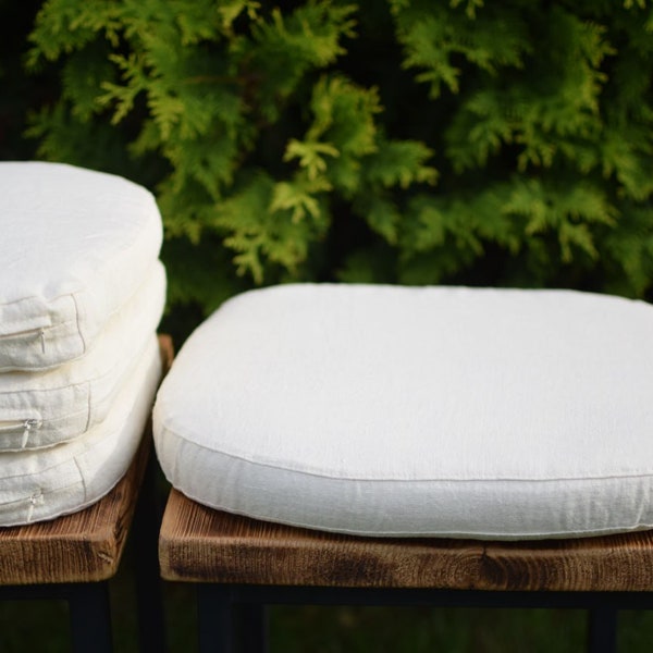 Zippered Chair Cushion Covers Etsy