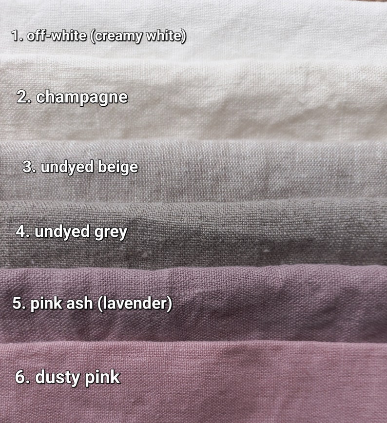 Handmade Linen Dining Chair Cover with Skirt & Ties 画像 5