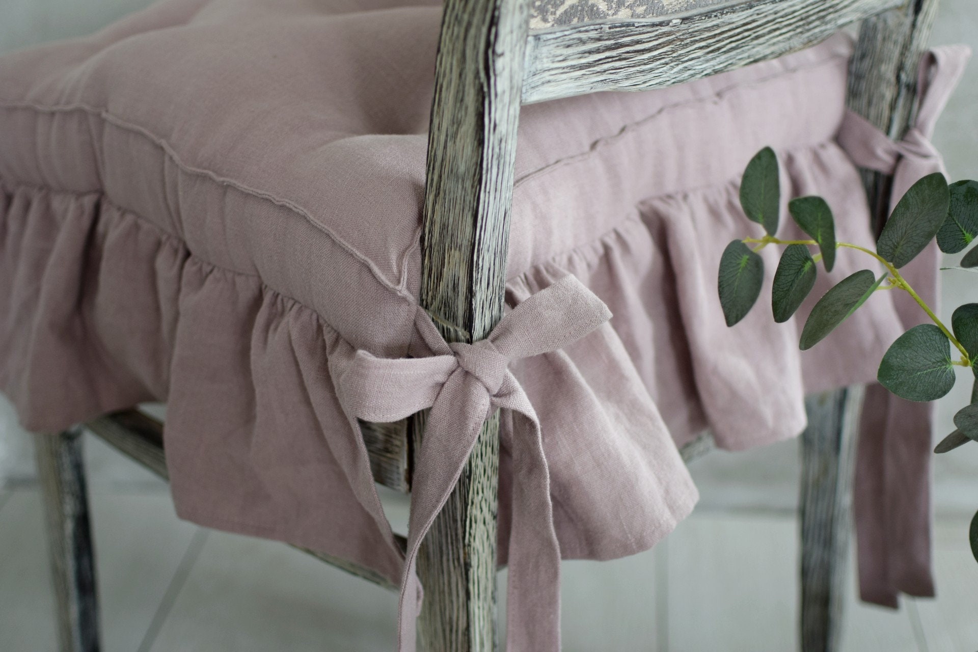 Skirted chair cushions sale