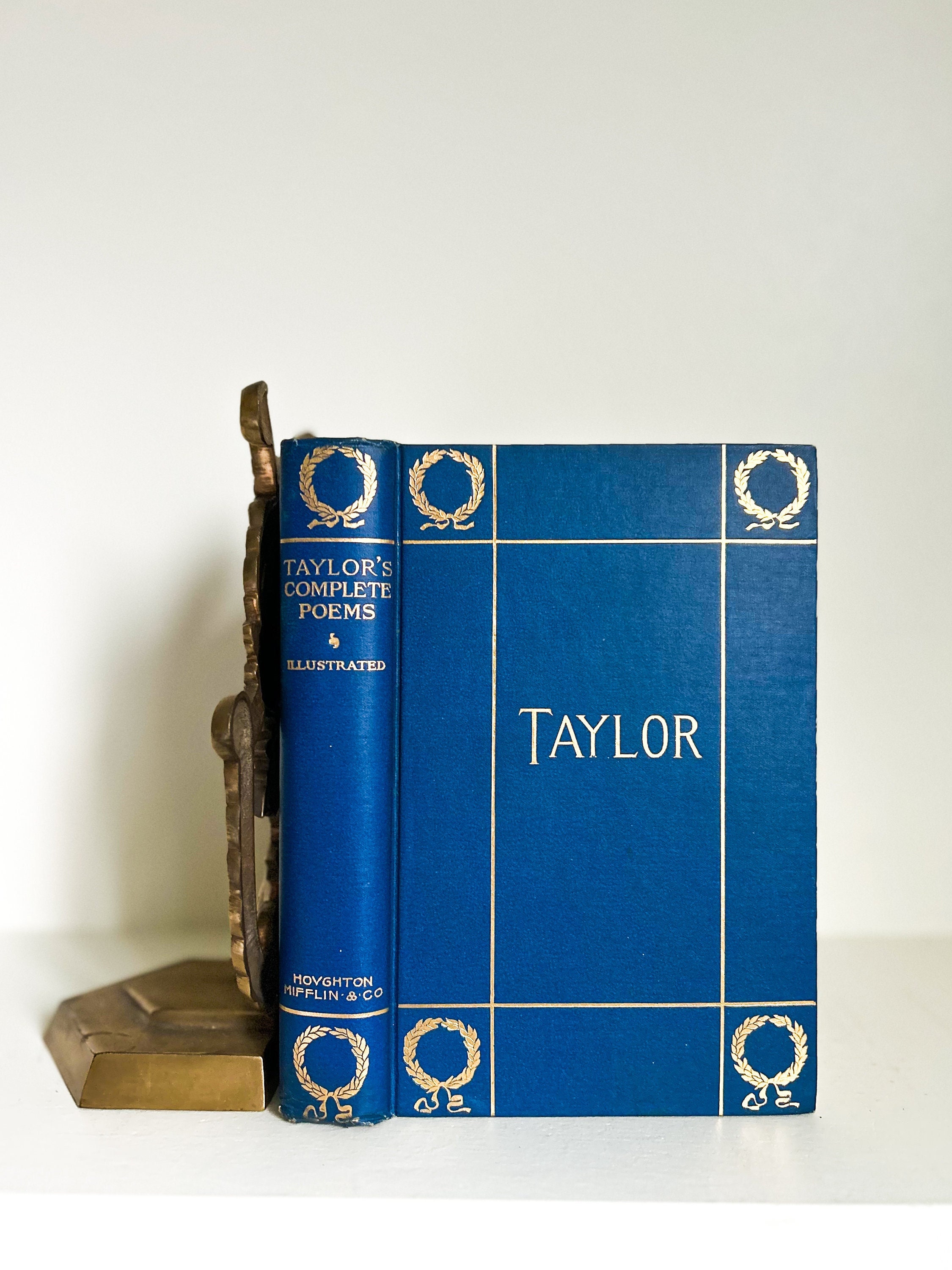 Complete Poems by Bayard Taylor 1903 Antique Book Decorative Etsy