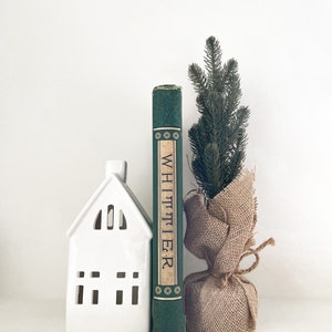 Rare Whittier 1882 - Decorative Books - Home Decor - Antique Books - Rare Books - Collectible - Gifts for Him - Gifts for Her - Bookish
