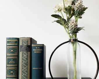 Juniper - Shades of Deep Green Book Stacks - Decorative Books - Home Decor - Antique Books - Gifts for Him - Gifts for Her - Minimalist