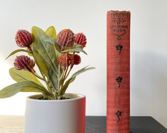 Timothy’s Quest 1890 - Decorative Books - Home Decor - Antique Books - Rare Books - Collectible - Gifts for Him - Gifts for Her - Bookish