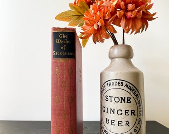 R.L. Stevenson 1928 - Decorative Books - Home Decor - Antique Books - Rare Books - Collectible - Gifts for Him - Gifts for Her - Bookish