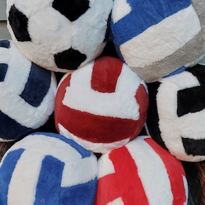 OVERSIZED Plush Volleyball, Super Soft Volleyball Pillow, Volleyball, Volleyball Gifts, Sports Pillows, Senior Volleyball Gift, Team Gift