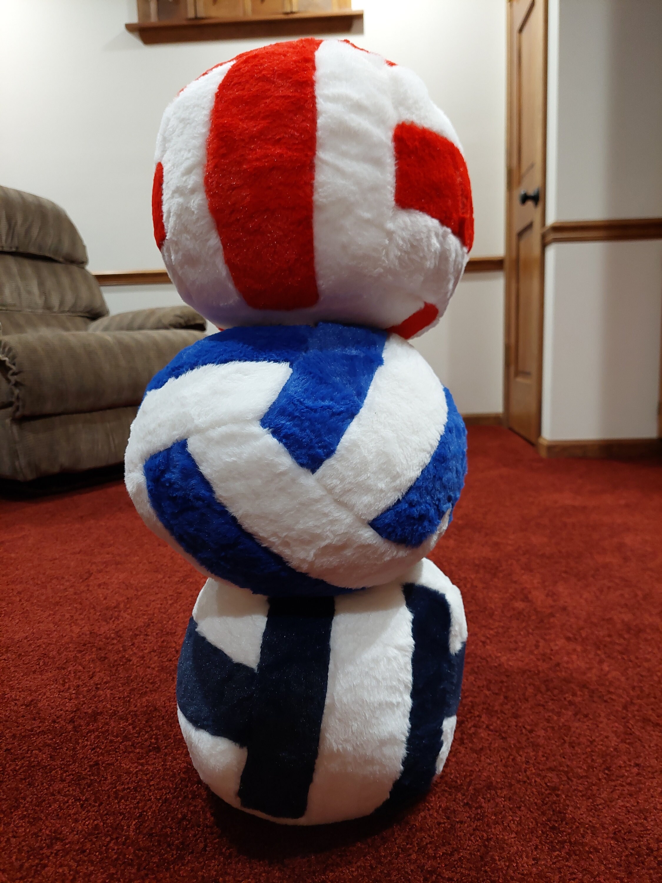 Plush Volleyball Super Soft Volleyball Pillow Stuffed Etsy